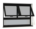 sh_Janela PVC 2 Folha Maxiar 1 Fixa Inf